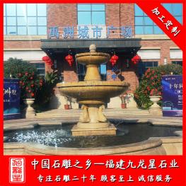石雕水缽廠家設(shè)計(jì) 加工大理石水缽噴泉雕塑